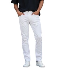 Goodfellow & Co Men's Slim Lightweight Denim White 36/32